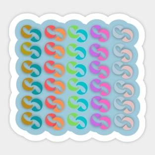 C MONOGRAM Sticker